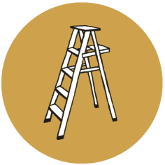 Ladder illustration.
